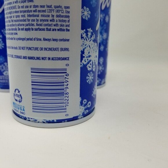 Santa Fake Snow Spray Flocking Tree & Window - Christmas 9oz Snow Decor - Picture 9 of 10